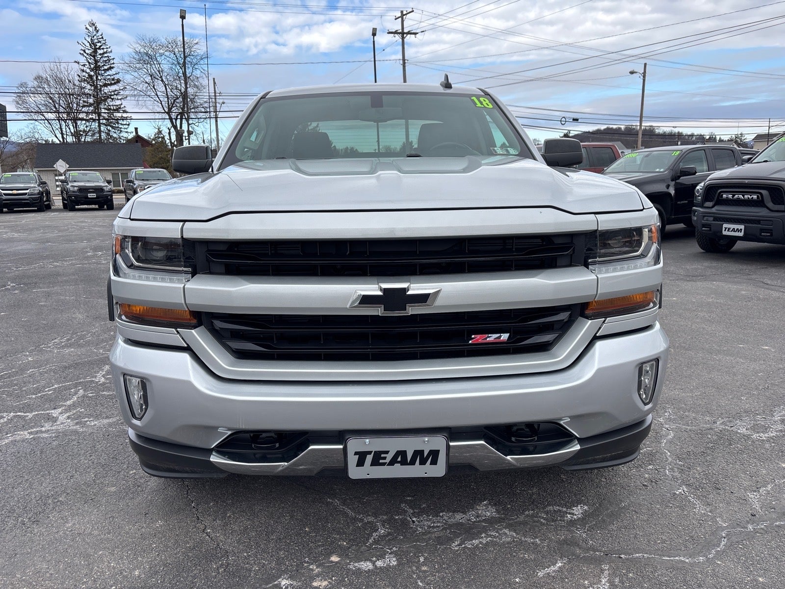 2018 Chevrolet Silverado 1500 — side profile view